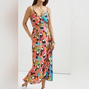 FARM Rio Multicolor Tropical Maxi Dress